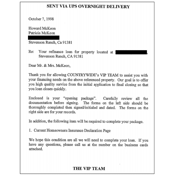 example mortgage contingency clause