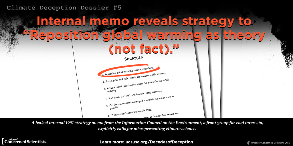 Wisconsin Energy Corp. CEO, Gale Klappa, President of Global Warming Misinformation Campaign Earlier In His Career